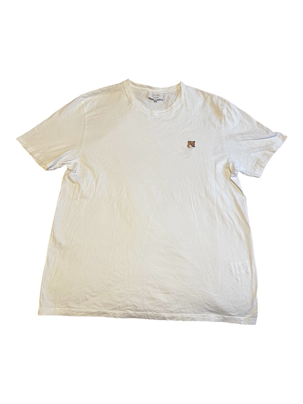 Mason Kitsune’ White Fox Head Comfort Shirt XL